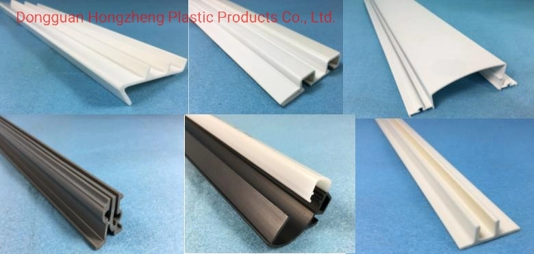 Customized Plastic Extrusion Bend Plastic Extrusion ABS or PVC Tube