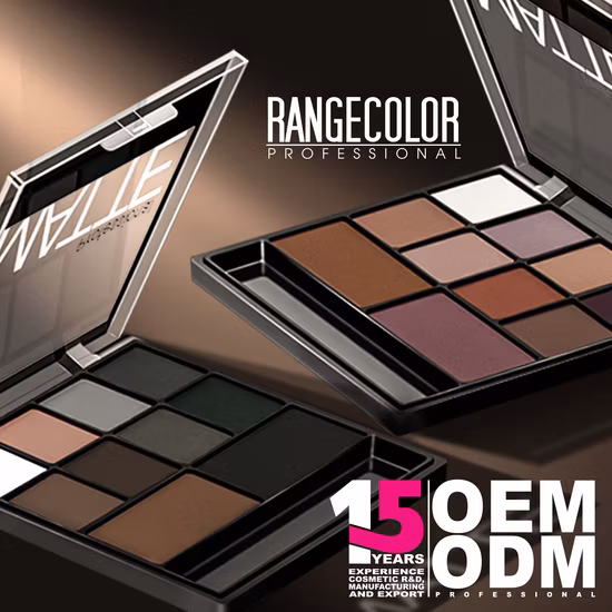 Fard à Paupières Compact Desert Rose Pearl Light Matte Light Cosmetics